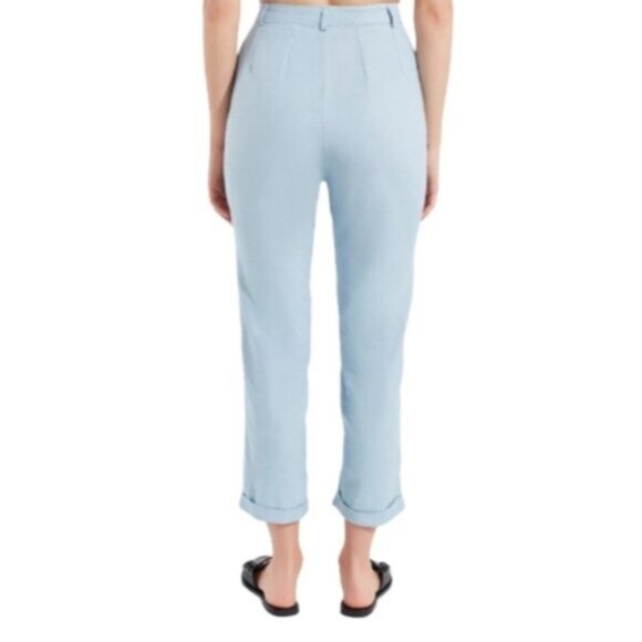 Urban Outfitters Grace Linen Pant Women's Size 0 - Picture 9 of 9